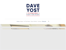 Tablet Screenshot of daveyost.com